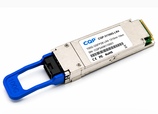 CQP-31100G-LR4 100G QSFP28 LR4 optischer Transceiver 10km SMF LC Modul Optischer Transceiver Lösung