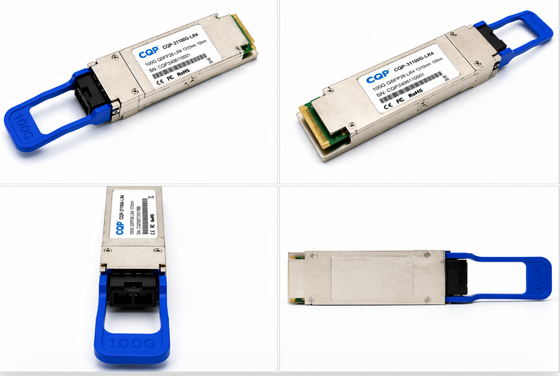 CQP-31100G-LR4 100G QSFP28 LR4 optischer Transceiver 10km SMF LC Modul Optischer Transceiver Lösung