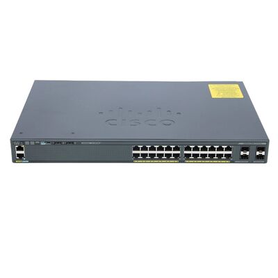 WS-C2960X-24TS-L, Cisco Catalyst Switch, 24x10/100/1000T, 4xSFP, LAN-Basis