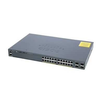 WS-C2960X-24TS-L, Cisco Catalyst Switch, 24x10/100/1000T, 4xSFP, LAN-Basis