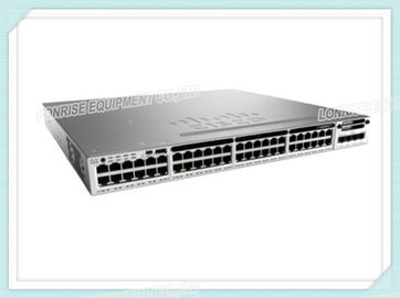 Ethernet Network Switch WS-C3850-48P-L Cisco Catalyst 3850 48 Port PoE LAN Base ist der auf stapelbare Enterprise-Level-Switch der nächsten Generation und mit 48 Ethernet POE + Ports mit aktualisierbarem L
