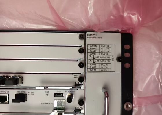 Huawei OptiXtrans E6616 intelligente optische Übertragungsplattform mit TMB2TPS TMB3SL41009 TMB4EFS801 Karten
