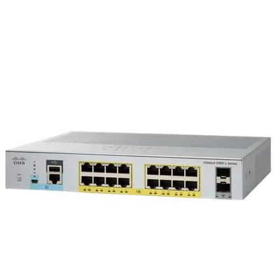 Cisco C1200-16P-2G 16-Port PoE+ Gigabit Managed Switch