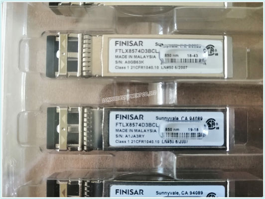 FTLX8574D3BCL 10GE Finisar Original Neues FTLX8574D3BCL 10GE 850nm SFP+ Optikmodul