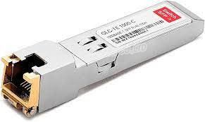 GLC - TE 1000BASE - T SFP Transceiver Modul unterstützt bis zu 100m Linklängen über eine Kupferverbindung über einen RJ-45-Anschluss