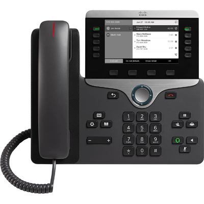 CP-8845-K9 Cisco IP-Telefon 480 x 272 Ethernet der Entschließungs-10/100/1000 mit G.729ab-Stimmencodecs
