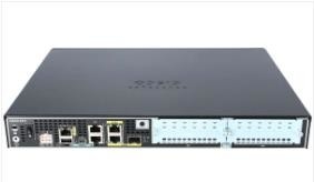 ISR4321-AXV/K9 50Mbps-100Mbps Systemdurchsatz 2 WAN/LAN-Ports 1 SFP-Port Mehrkern-CPU 2 NIM Sicherheits-Stimme
