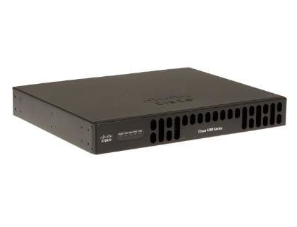 ISR4221-SEC/K9 35Mbps-75Mbps Systemdurchsatz 2 WAN/LAN-Ports 1 SFP-Port Multi-Core CPU 2 NIM SEC Bundle mit SEC L