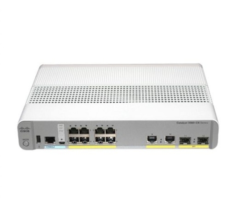 WS-C3560CX-8TC-S 8-Port Compact Switch Schicht 3 - 8 X 10/100/1000 Ethernet-Ports 2 SFP&2GE Uplinks- Daten IP-Basis