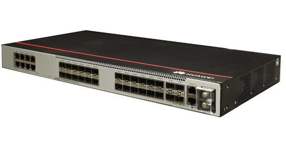S5731-S32ST4X-D 8 10/100 / 1000Base-T Ethernet Port 24 Gigabit SFP 4 10G SFP + Gleichstromversorgung Frontwartung