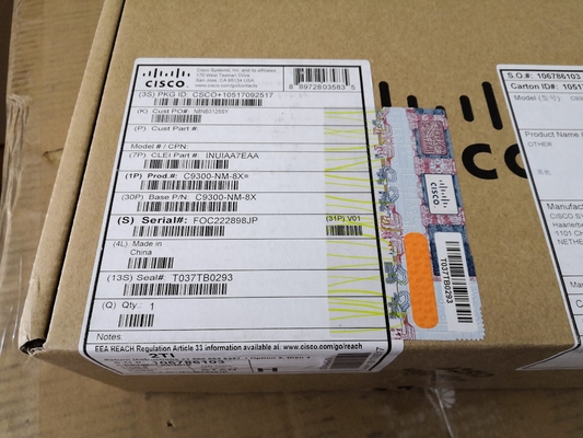 Cisco C9300-NM-8X 8-Port 10G SFP+ Netzwerkmodul für Catalyst 9300