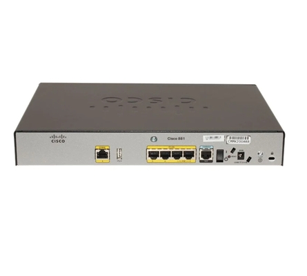 C881-K9 Cisco Router Ethernet-Sicherheitsrouter der Serie 880