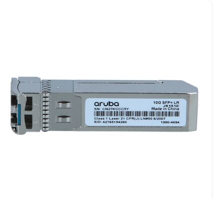 J9151E, Aruba 10G SFP+ Transceiver, 10G SFP+ LC/10 km SMF/Single Mode
