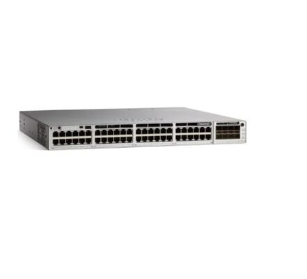C9300-48P-E, Cisco Catalyst 9300 Switch, 48x1G PoE+/Modulare Uplinks/Network Essentials