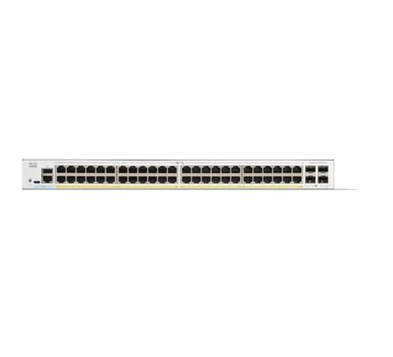 C1300-48FP-4G Layer 3 Managed PoE Switch, 48×10/100/1000 PoE+ Ports, 4×1G SFP Uplink, 740 Watt PoE Budget