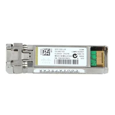 Cisco SFP-10G-LR= 10GBASE-LR SFP+ Transceiver Modul (1310nm 10km SMF LC DOM)