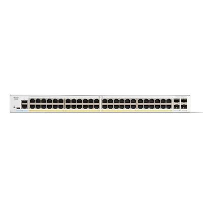 Cisco C1300-48P-4G verwalteter PoE-Switch | 48-Port-Gigabit-Layer-3-Netzwerk-Switch mit 4 SFP-Uplinks