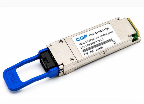 CQP-31100G-LR4 100G QSFP28 LR4 optischer Transceiver 10km SMF LC Modul Optischer Transceiver Lösung
