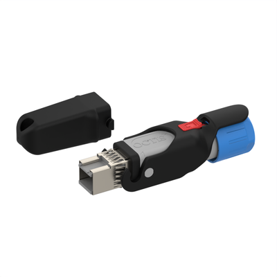OCTIS PLUG KIT SFP/SFP+ mit Gummiverschraubungssatz OCTI117500 | Robustes Glasfaser-Anschlussset