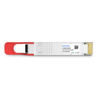 QAPQD040F0CN1 QSFP-DD ER8 400G optischer Empfänger 1310nm 40km SMF LC