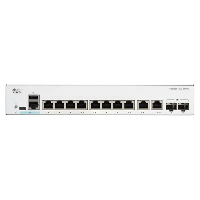 Cisco C1300-8FP-2G Catalyst 1300 8-Port PoE+ Gigabit Switch mit 2 GE Combo Uplinks