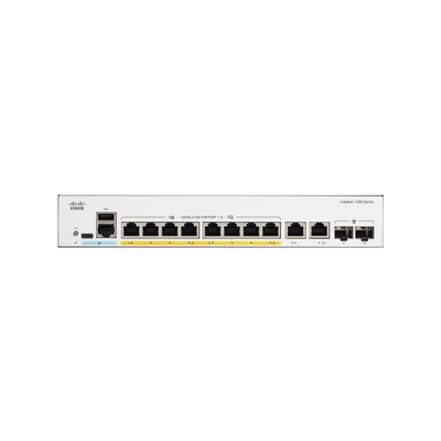 Cisco C1300-8T-E-2G Catalyst 1200 8-Port-Gigabit-Managed-Switch mit 2G-Combo-Uplinks