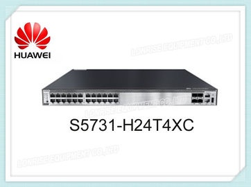 Bewölken Sie Schlitz der Maschinen-S5731-H24T4XC Huawei des Schalter-24*10/100/1000 der Hafen-4*10GE SFP+ der Hafen-1*Expansion ohne Energie